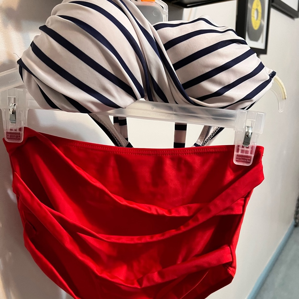 Red White and Blue bikini